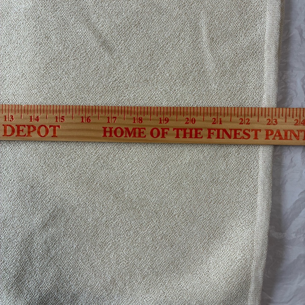 Alpaca International 100% Baby Alpaca Cream Poncho NWT Made in Peru - Picture 7 of 10